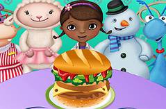 Гамбургер для Доктора Плюшевой - McStuffins Hamburger